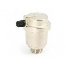 Воздухоотводчик автоматический c боковым выпуском 1/2", никелир. TIM