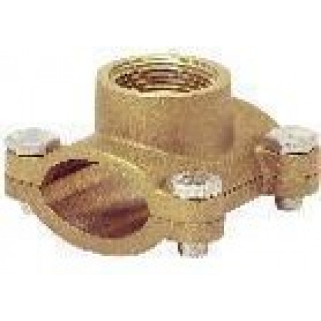 Водоотвод (врезка) Латунный 1"г *3/4"г*1"г (5\25) TIM