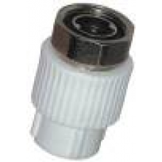 PPR Муфта с накидной гайкой 1v 32x1.1/4"  (мет.штуцер) (1/10) TEBO