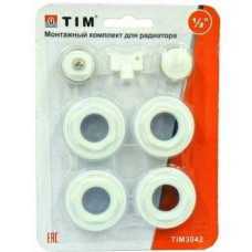 Набор пробок радиаторный без кронштейнов  3/4", (7 предметов) (1\40) TIM